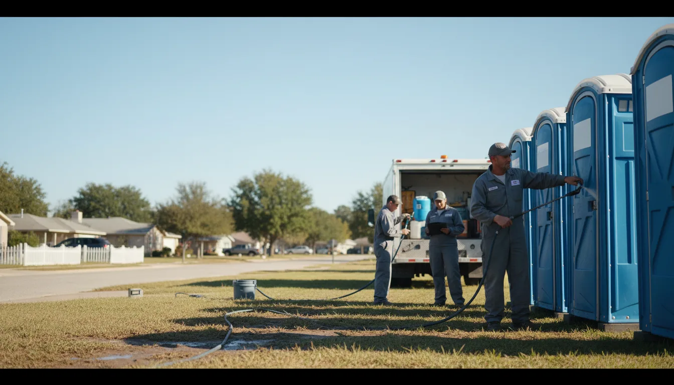 Long-Term Portable Toilet Rental in Heath, OH near me